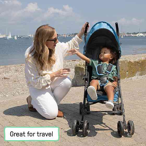 Ingenuity 3D Mini Convenience Stroller – Lightweight Stroller with Compact Fold, Multi-Position Recl Richmond