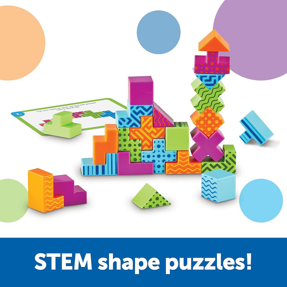 Learning Resources STEM Explorers Brainometry - 3d Puzzle, Brain Games, Brainteaser, Building Logic  Richmond - photo 2