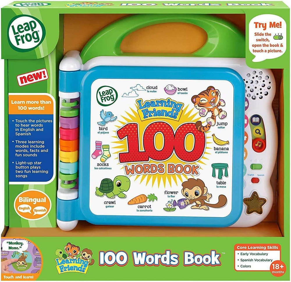LeapFrog Learning Friends 100 Words Book, Green Richmond - photo 7