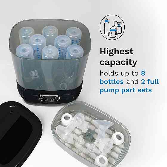 Baby Brezza Bottle Sterilizer and Dryer Advanced – 33% Faster - Largest Capacity Steam Sanitizer - U Richmond