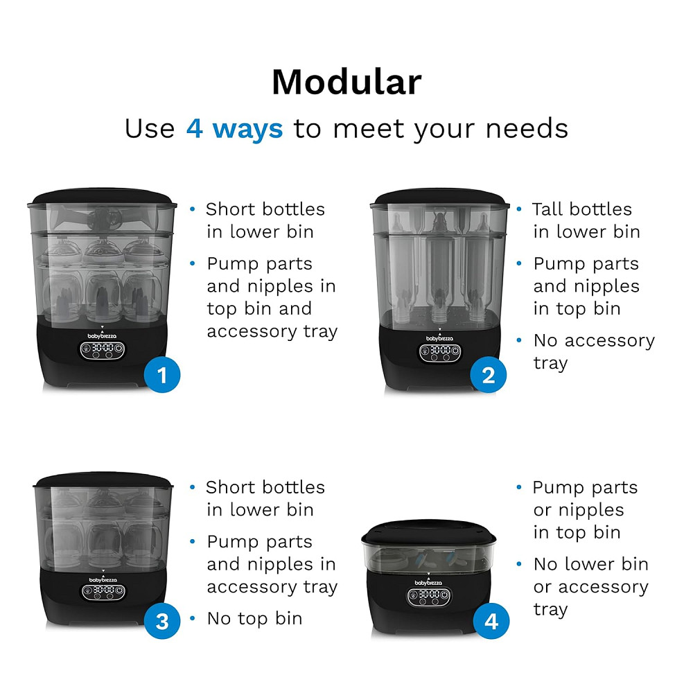 Baby Brezza Bottle Sterilizer and Dryer Advanced – 33% Faster - Largest Capacity Steam Sanitizer - U Richmond - photo 4