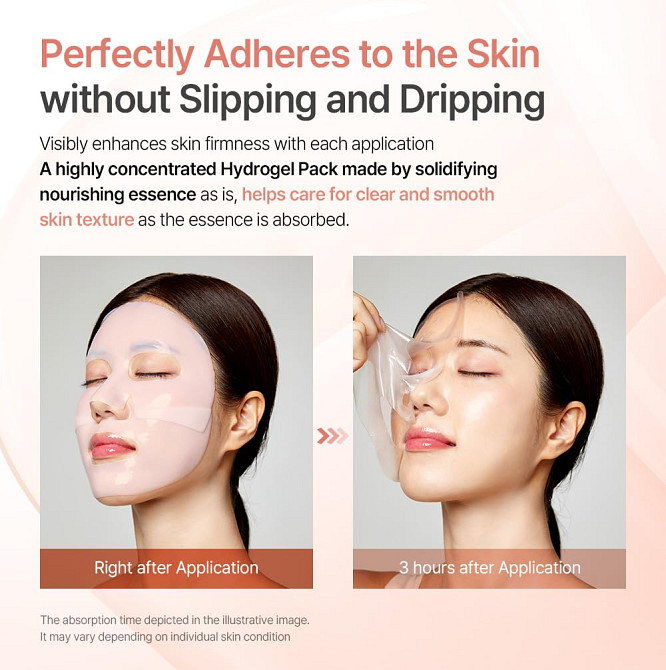 mixsoon PDRN Collagen Hydrogel Face Mask - Deeply Hydrating & Firming, Elasticity, Collagen Peptide  Richmond - photo 3