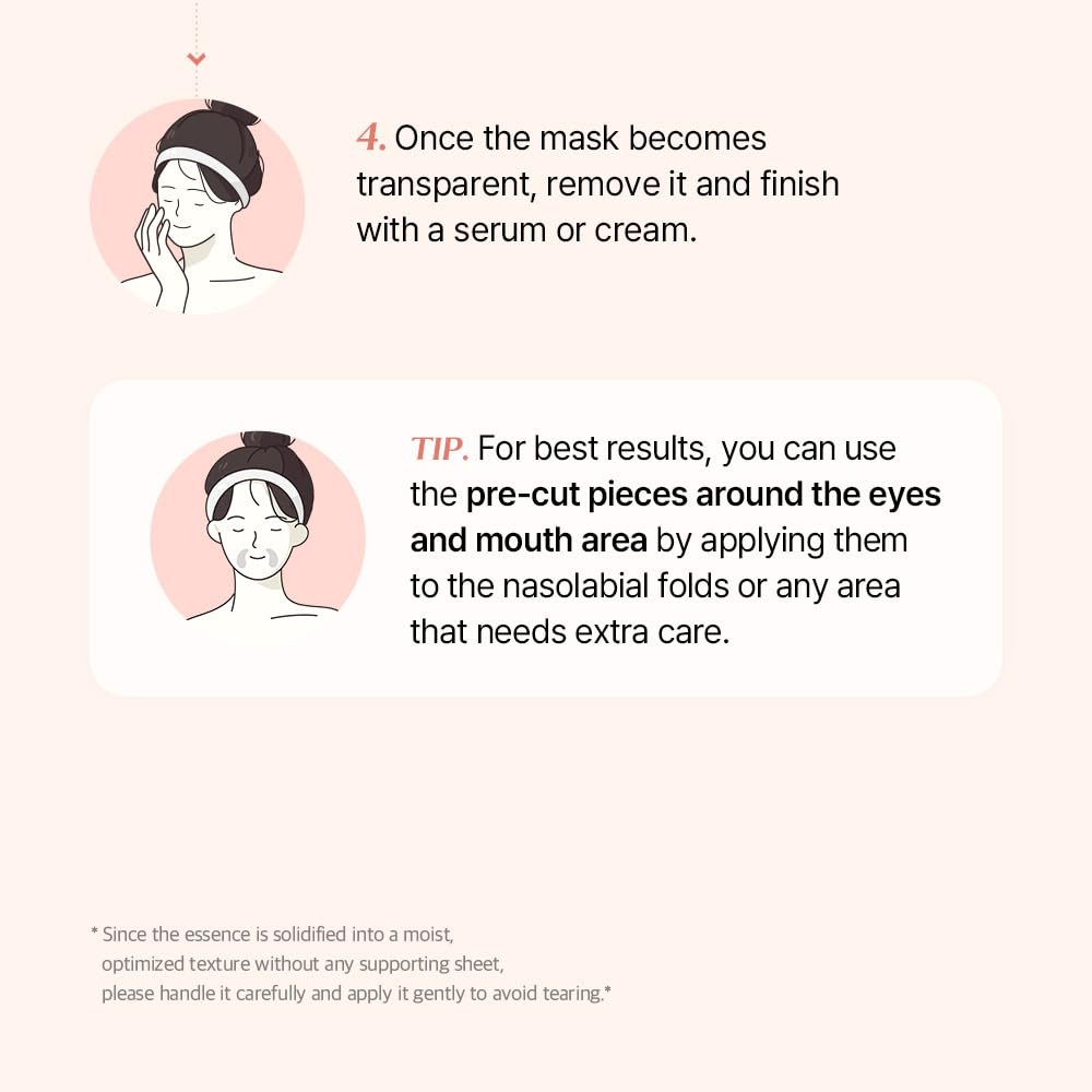 mixsoon PDRN Collagen Hydrogel Face Mask - Deeply Hydrating & Firming, Elasticity, Collagen Peptide  Richmond - photo 9