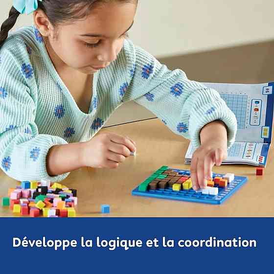 Learning Resources STEM Explorers Pixel Art Challenge - Science Kits & STEM Activities for Kids, Pat Richmond