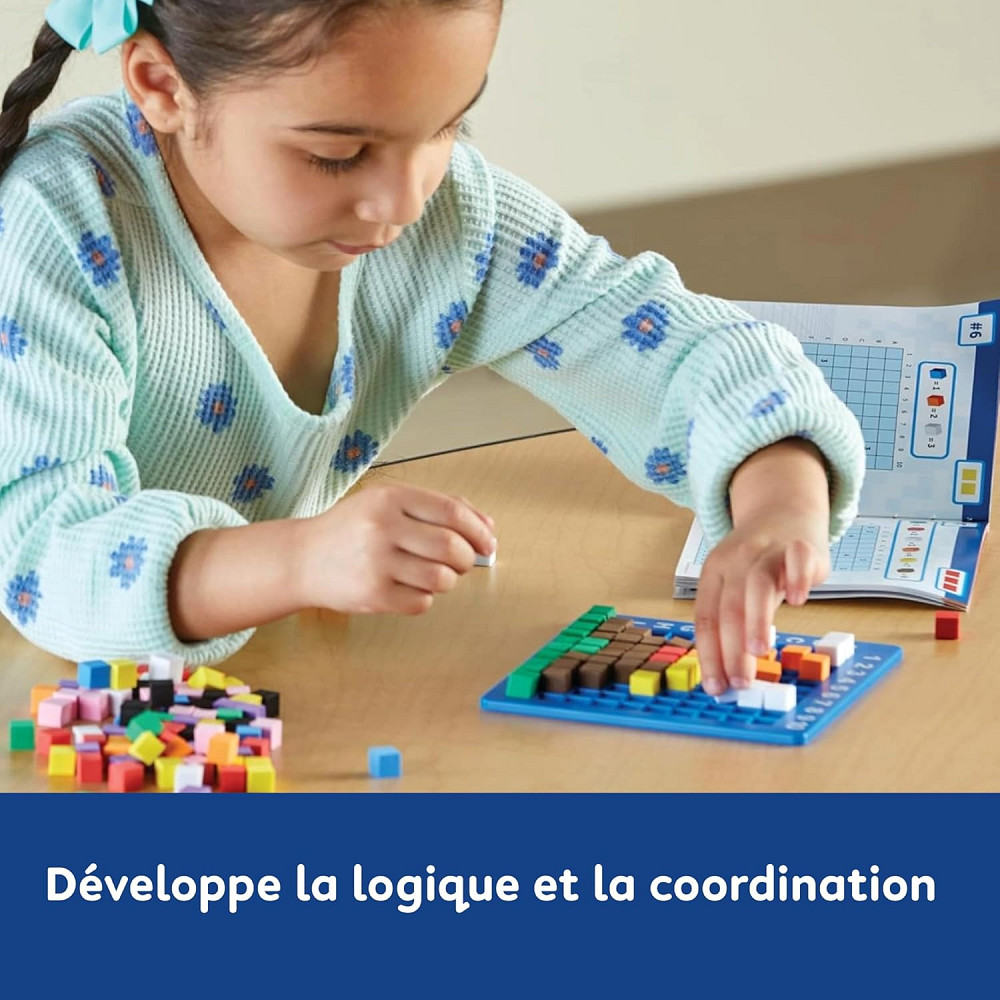 Learning Resources STEM Explorers Pixel Art Challenge - Science Kits & STEM Activities for Kids, Pat Richmond - photo 2