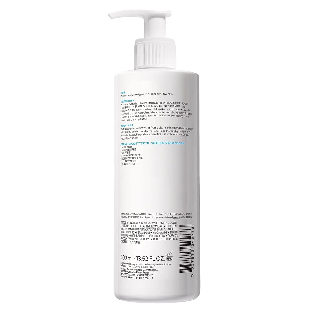 La Roche-Posay Toleriane Hydrating Gentle Face Cleanser, Hydrating Facial Cleanser With Niacinamide  Richmond - photo 10