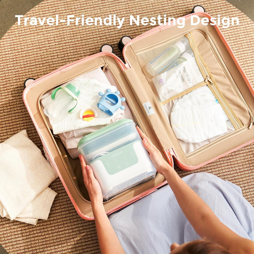 Momcozy Bottle Sterilizer and Dryer, Modular Nesting Space Saving Design, 6 Bottles Capacity, 4 in 1 Richmond - photo 7