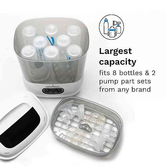 Baby Brezza Bottle Sterilizer and Dryer Advanced – 33% Faster - Largest Capacity Steam Sanitizer - U Richmond