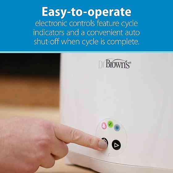 Dr. Brown’s Deluxe Electric Sterilizer for Baby Bottles and Other Baby Essentials Richmond