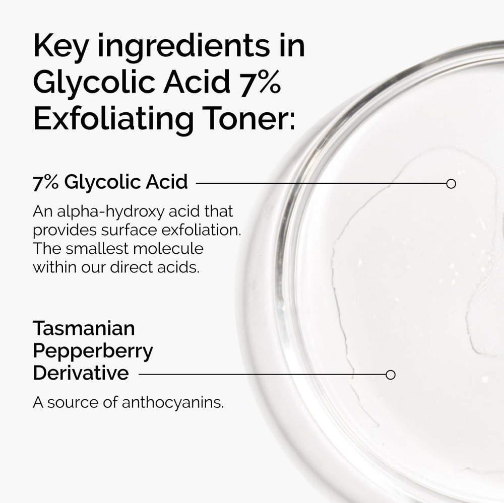 The Ordinary Glycolic Acid 7% Exfoliating Toner, Brightening and Smoothing Daily Toner for More Even Richmond - photo 4