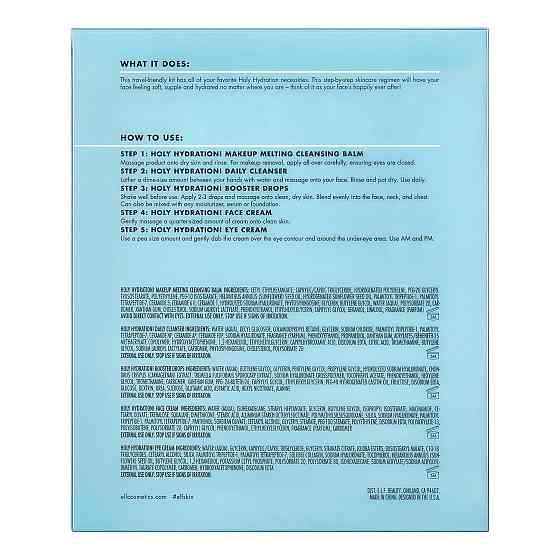 e.l.f. SKIN Holy Hydration! Hydrated Ever After Skincare Mini Kit, Cleanser, Makeup Remover, Moistur Richmond