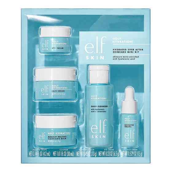 e.l.f. SKIN Holy Hydration! Hydrated Ever After Skincare Mini Kit, Cleanser, Makeup Remover, Moistur Richmond