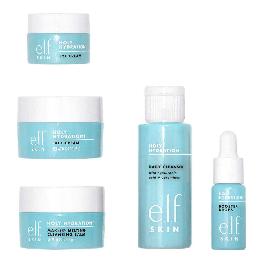 e.l.f. SKIN Holy Hydration! Hydrated Ever After Skincare Mini Kit, Cleanser, Makeup Remover, Moistur Richmond - photo 3