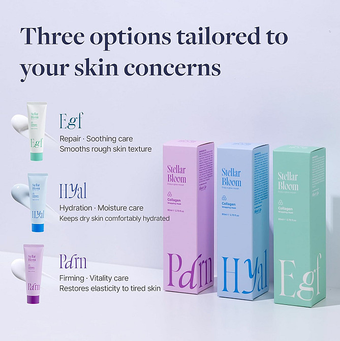 NOON'S UP Collagen Night Wrapping Mask Peel Off Face Mask – EGF (Epidermal Growth Factor) & Hydrolyz Richmond - photo 6