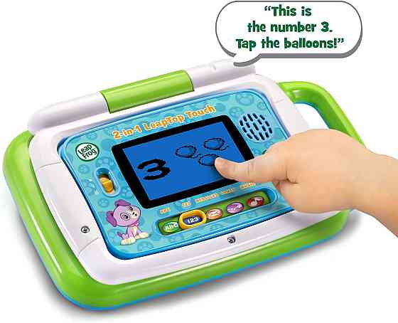 LeapFrog 2-in-1 LeapTop Touch, Green Richmond