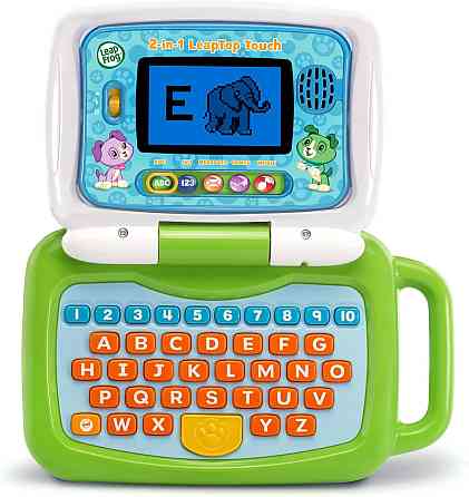 LeapFrog 2-in-1 LeapTop Touch, Green Richmond