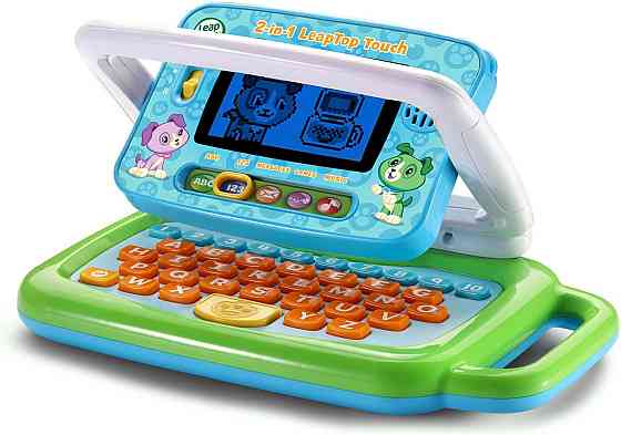 LeapFrog 2-in-1 LeapTop Touch, Green Richmond