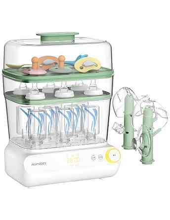 Momcozy 3 Layers Large Bottle Sterilizer and Dryer, Fast Sterilize and Dry, Universal Bottle Sterili Richmond