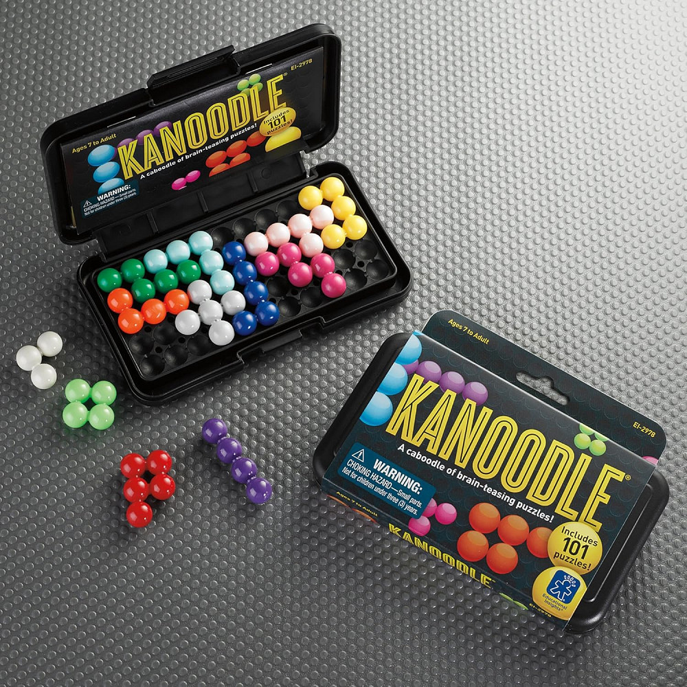 Educational Insights Kanoodle - 3D Brain Teaser Puzzles for Kids, Spatial Puzzle Games for Adults, T Richmond - photo 3