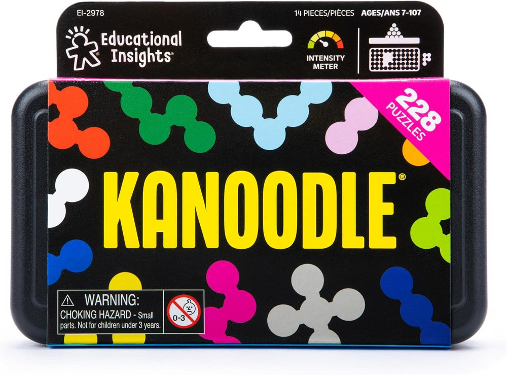 Educational Insights Kanoodle - 3D Brain Teaser Puzzles for Kids, Spatial Puzzle Games for Adults, T Richmond - photo 2