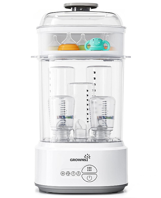 GROWNSY Bottle Sterilizer and Dryer, Compact Electric Steam Baby Bottle Sterilizer (Esterilizador de Richmond - photo 1