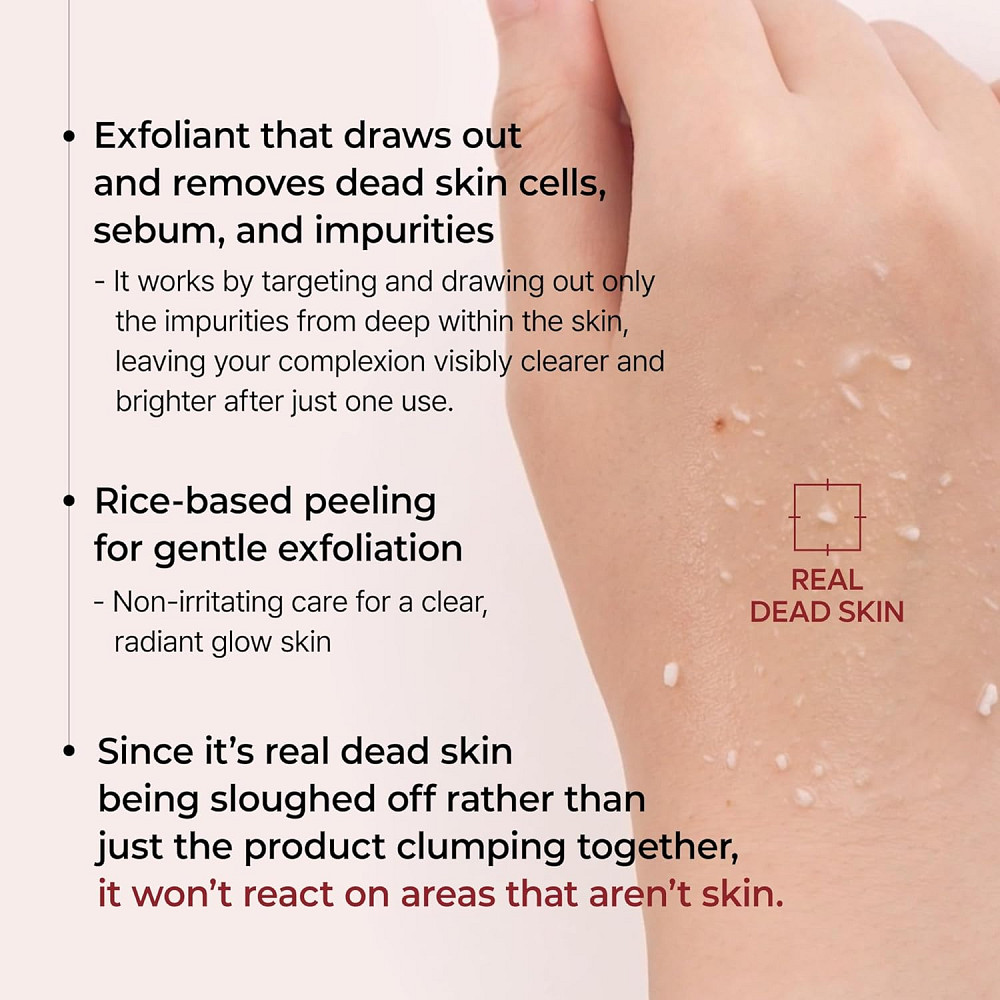 Dr.Melaxin Peel Shot Glow Black Rice Peeling Ampoule 80ml, Dead Skin Remover Gentle Exfoliating with Richmond - photo 3