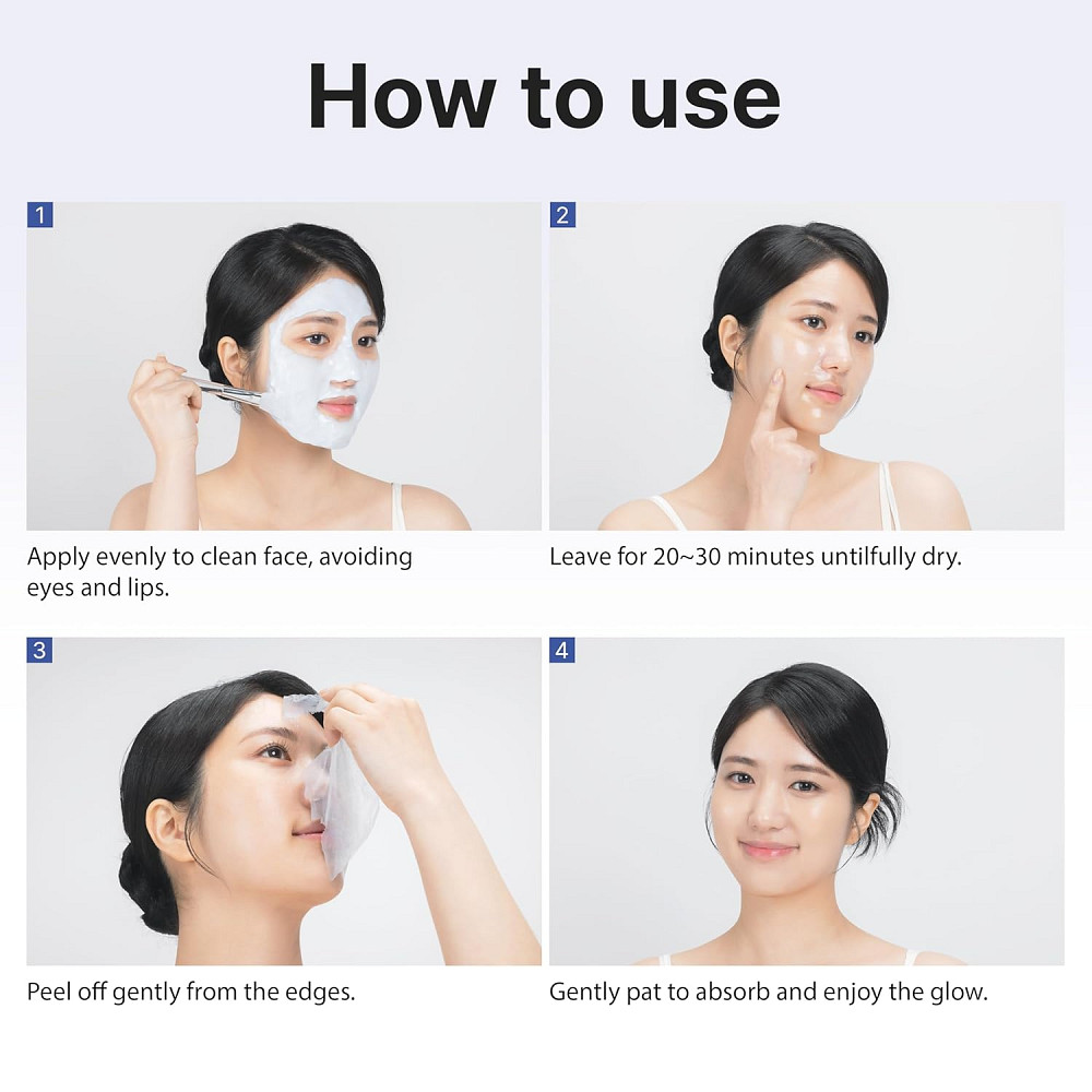 NOON'S UP Collagen Night Wrapping Mask Peel Off Face Mask – EGF (Epidermal Growth Factor) & Hydrolyz Richmond - photo 5