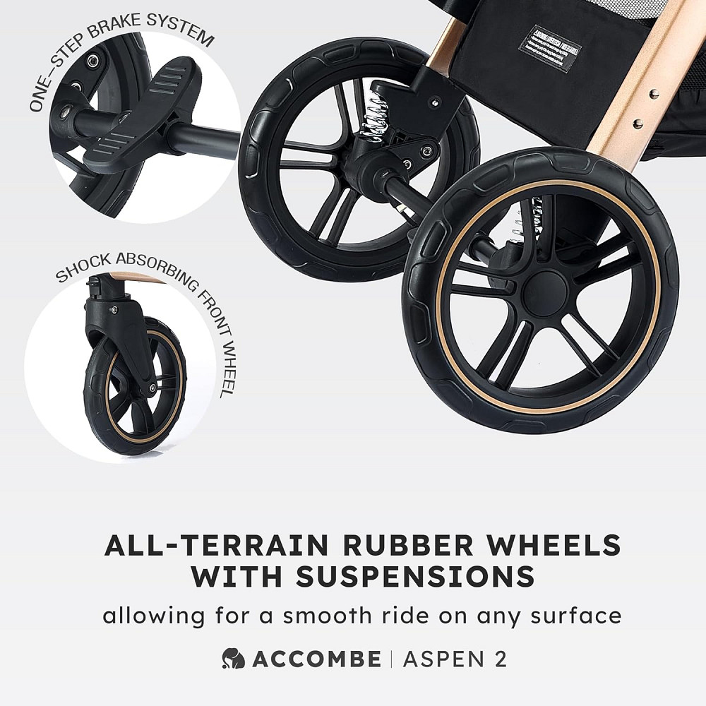 2 in 1 Baby Stroller, Convertible Bassinet Pushchair for Infants and Newborns 0-36 Months Richmond - photo 5