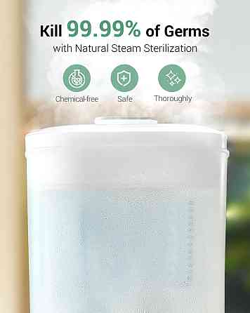 HAUTURE Bottle Sterilizer and Dryer, 6-in-1 Baby Bottle Sterilizer (Esterilizador de Biberones), 10  Richmond