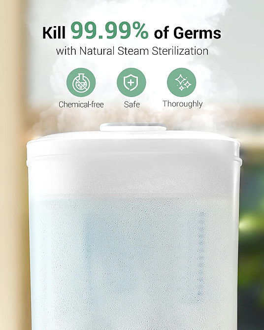 HAUTURE Bottle Sterilizer and Dryer, 6-in-1 Baby Bottle Sterilizer (Esterilizador de Biberones), 10  Richmond - photo 2