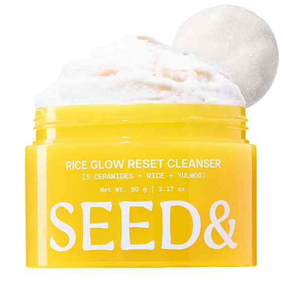 Dr.Eve Seedlab Seed& Rice Glow Reset Cleanser - Korean Rice Face Wash for Exfoliating, Deep Cleansin Richmond