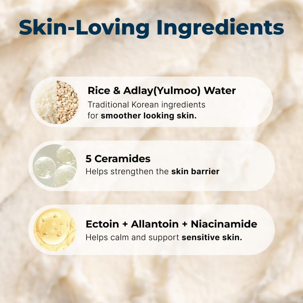 Dr.Eve Seedlab Seed& Rice Glow Reset Cleanser - Korean Rice Face Wash for Exfoliating, Deep Cleansin Richmond - photo 7