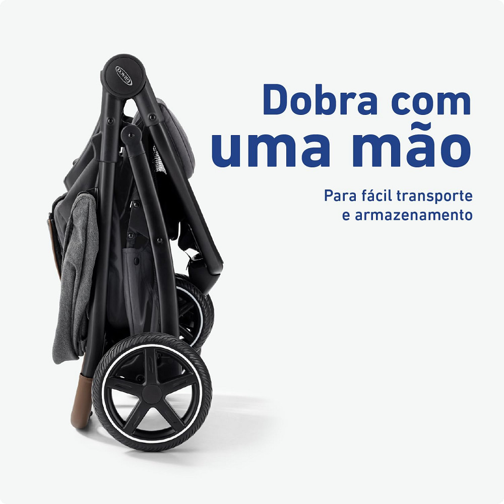 Graco Outpace LX All-Terrain 3-Wheel Baby Stroller, Cohen €” Compatible for Travel System, Easy One- Richmond - photo 7