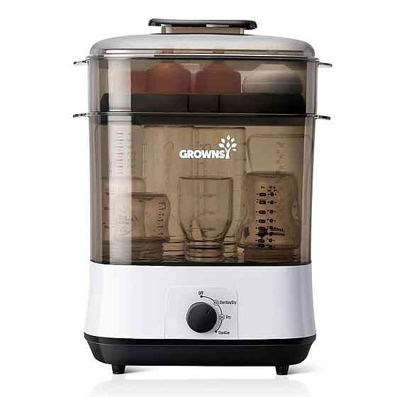 Grownsy Adjustable 4 in 1 Large Bottle Sterilizer and Dryer, 8 Bottles Capacity,Electric Steam Baby  Richmond