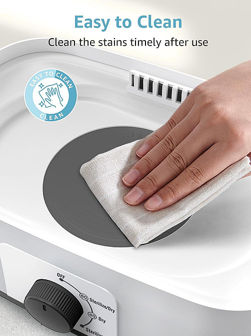 Grownsy Adjustable 4 in 1 Large Bottle Sterilizer and Dryer, 8 Bottles Capacity,Electric Steam Baby  Richmond - photo 8