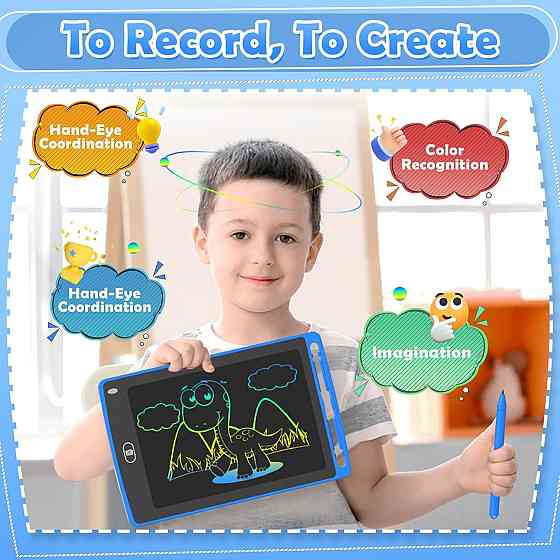4 Pack LCD Writing Tablet for Kids, 8.5 Inch Colorful Doodle Board Drawing Tablet, Educational Learn Richmond