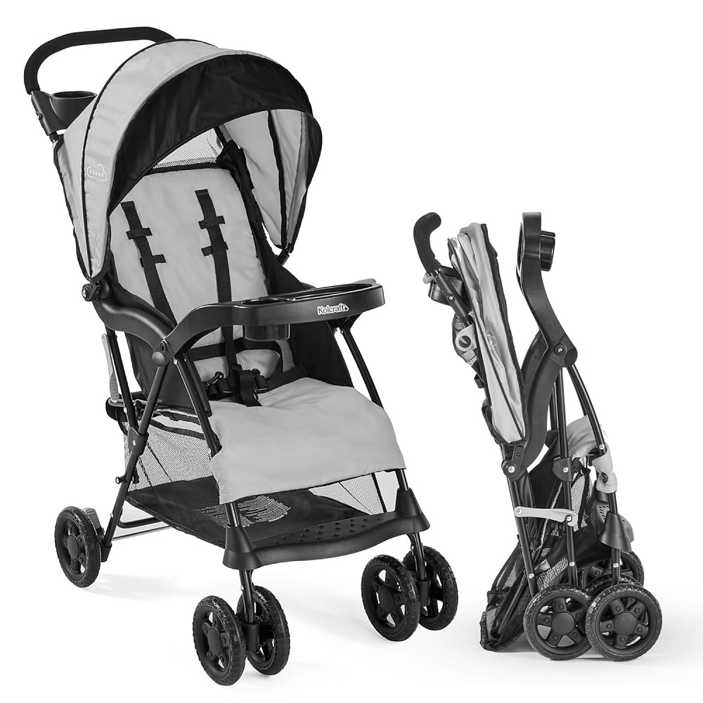 Kolcraft Cloud Plus Lightweight Umbrella Stroller for Toddlers with Reclining Seat, Large Storage Ba Richmond - photo 1