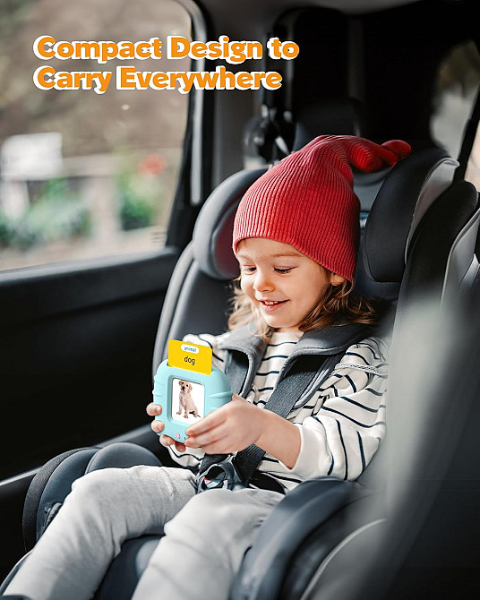 Talking Flash Cards for Toddlers 1 2 3 4 Year Olds, Montessori Language Learning with 224 Words, Poc Richmond - photo 5