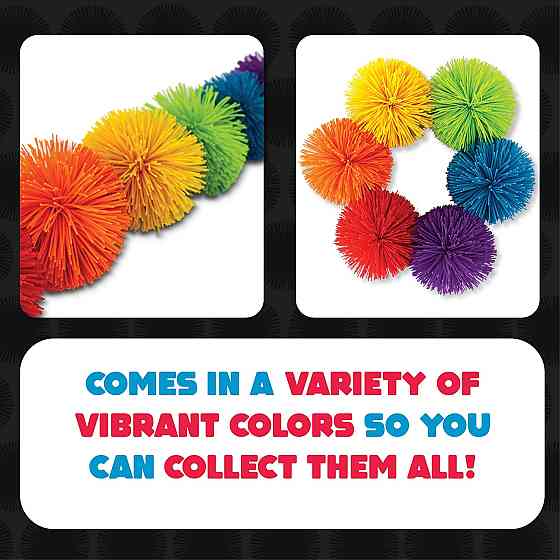 Koosh Balls 3 inch, Single Assorted Color - Kids Outdoor Toys, Beach Toys, Kids Games, Outdoor Games Richmond