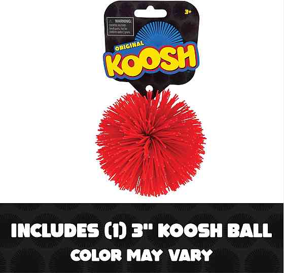 Koosh Balls 3 inch, Single Assorted Color - Kids Outdoor Toys, Beach Toys, Kids Games, Outdoor Games Richmond