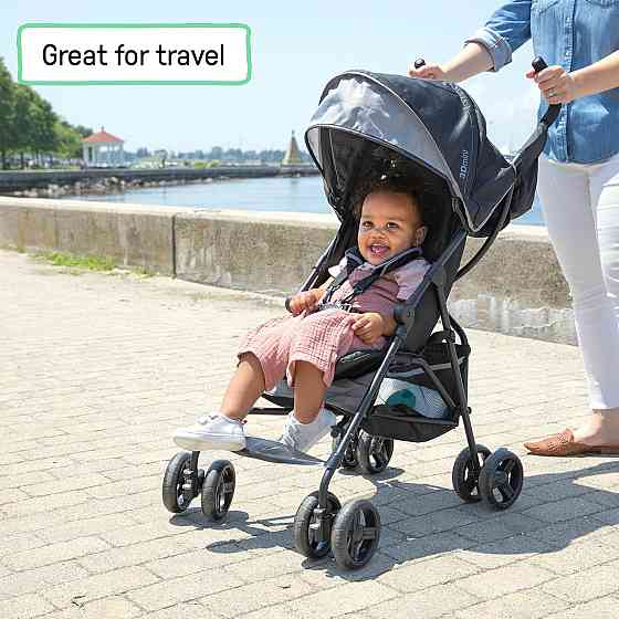 Ingenuity 3D Mini Convenience Stroller – Lightweight Stroller with Compact Fold, Multi-Position Recl Richmond