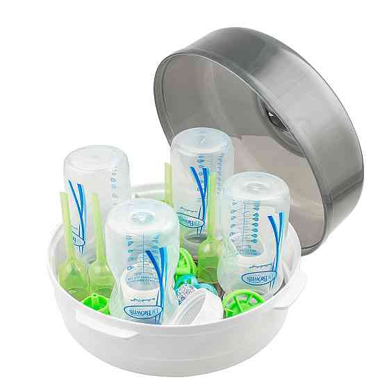 Dr. Brown's Microwave Steam - for Baby Bottles, Nipples, Bottle Parts, Pacifiers, Teethers and Breas Richmond