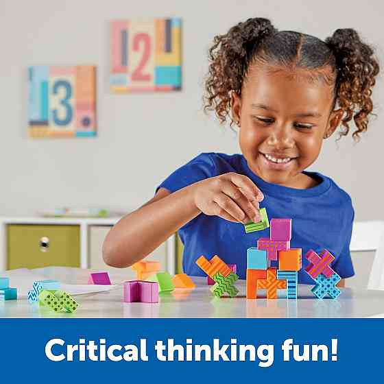 Learning Resources STEM Explorers Brainometry - 3d Puzzle, Brain Games, Brainteaser, Building Logic  Richmond