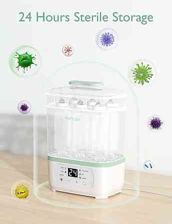 Momcozy Bottle Sterilizer and Dryer, 8-in-1 Electric Steam Baby Bottle Sterilizer for Baby Bottles,  Richmond