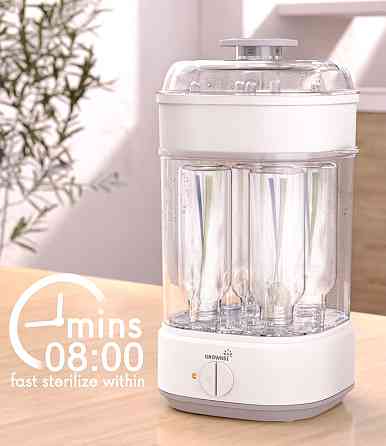 Bottle Sterilizer, Baby Bottle Steam Sterilizer, Electric Baby Bottle Sanitizer with Timer for Baby  Richmond