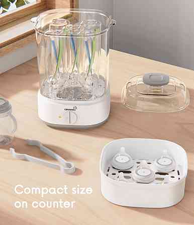 Bottle Sterilizer, Baby Bottle Steam Sterilizer, Electric Baby Bottle Sanitizer with Timer for Baby  Richmond