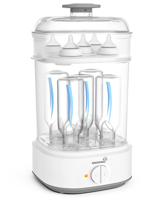 Bottle Sterilizer, Baby Bottle Steam Sterilizer, Electric Baby Bottle Sanitizer with Timer for Baby  Richmond - photo 1