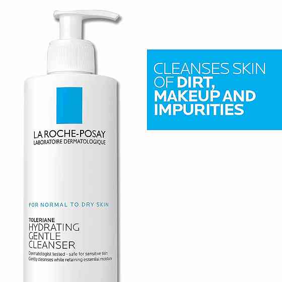 La Roche-Posay Toleriane Hydrating Gentle Face Cleanser, Hydrating Facial Cleanser With Niacinamide  Richmond