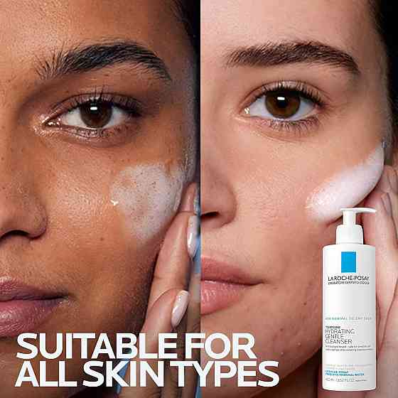 La Roche-Posay Toleriane Hydrating Gentle Face Cleanser, Hydrating Facial Cleanser With Niacinamide  Richmond