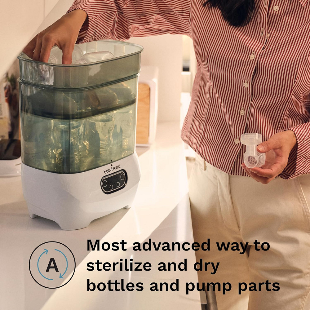 Baby Brezza Bottle Sterilizer and Dryer Advanced – 33% Faster - Largest Capacity Steam Sanitizer - U Richmond - photo 9